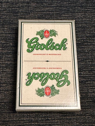 Vintage playing cards grolsch - vintage,
