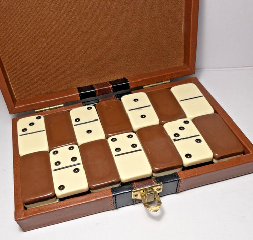 Double dominoes set - dominoes,