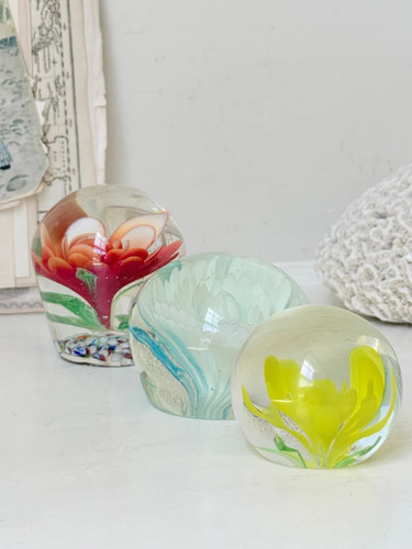 Trio vintage glass - trio, of