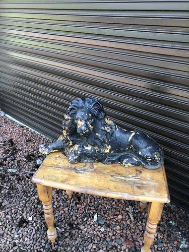 Victorian cast iron - cast, lion