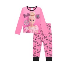 Official Girls Barbie Pyjamas Barbie Doll Set PJs 3 to 10 years Old