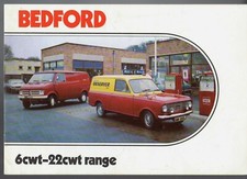 Bedford HA & CF 6cwt-22cwt