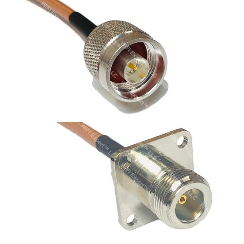 Rg400 male n flange - n,