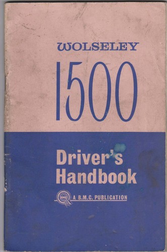 Wolseley 1500 1961 - -65, original