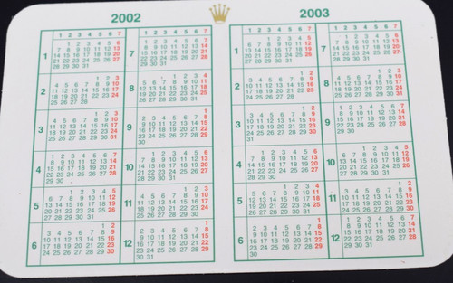 Rolex date calender - rolex, yr