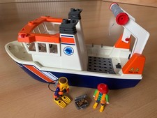 PLAYMOBIL 4469 Vintage Nautical Exploration Expedition Ship Explorer Rescue Boat