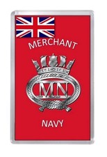 Merchant Navy Military Fridge Magnet 5cm x 3.5cm