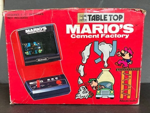 Nintendo mario cement - mario’s,