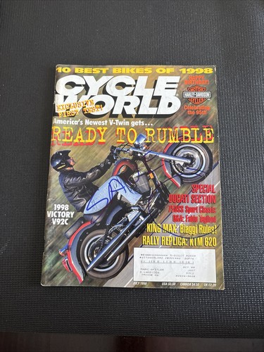 Vtg cycle world - cycle, july