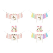 Half Birthday Highchair Banner