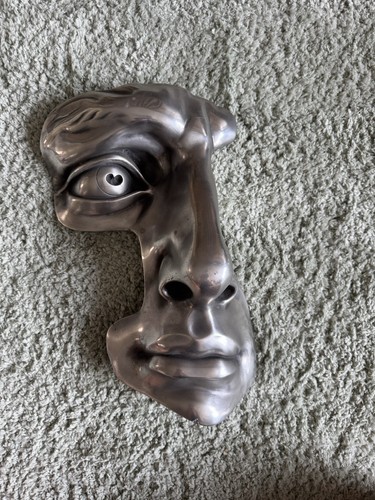 Love pewter sculpture - love, wall