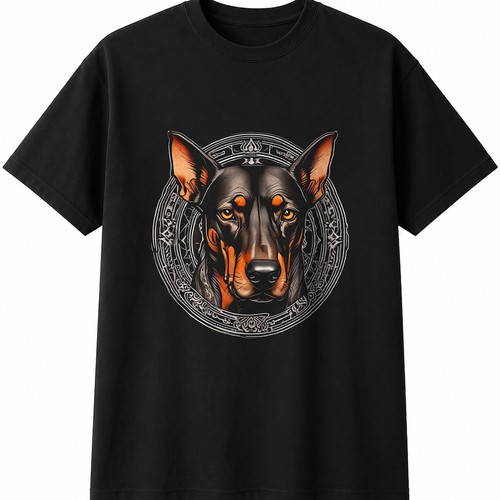 Doberman mens womens - womens, t-shirt