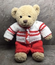 Hand Knitted Teddy Bear