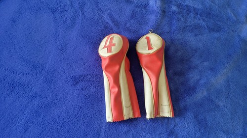 Vintage golf club - club, covers