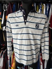 Cardiff Blues Long sleeve CCC Canterbury Rugby Shirt Jersey size L/XL