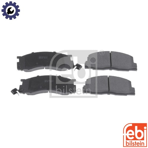 Brake pad set disc - disc,