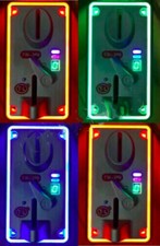 Anti Finishing Colorful LED Light Coin Mech Acceptor TW-389