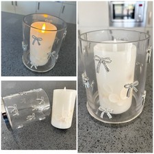 Glass Crystal Bows Hurricane