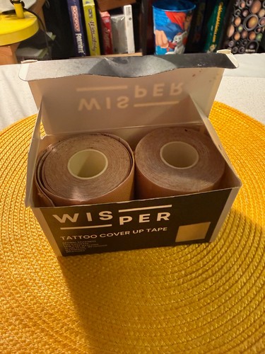 Wisper tattoo cover tape 2 - up,