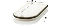 Filter interior air fits bmw - filter,