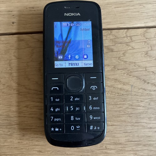 Nokia 113 black - black, phone