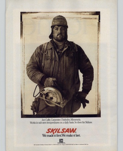 1991 vintage print skilsaw - ad,