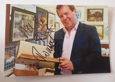 SIGNED PHOTO-THOMAS PLANT-BARGAIN HUNT ETC