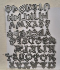 Alphabet Dies  x 2 Sets -