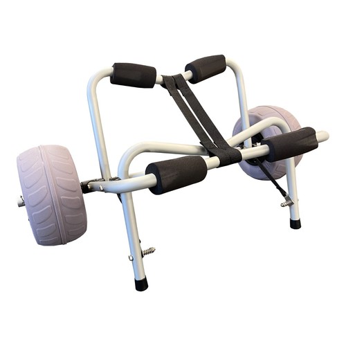 Kayak canoe trolley with - /,