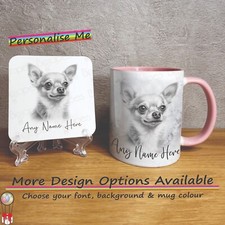 Personalised Chihuahua Mug &