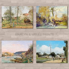 Camille Pissarro prints. A4