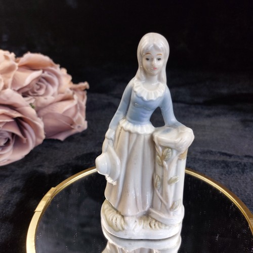 Antique lady porcelain - antique,