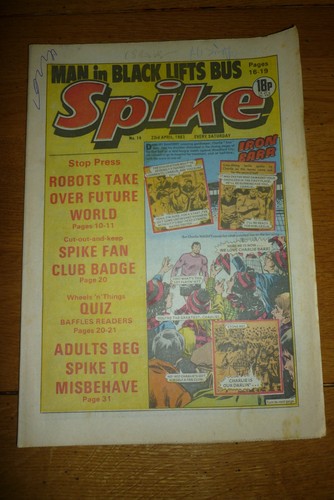 Spike comic date - spike, no