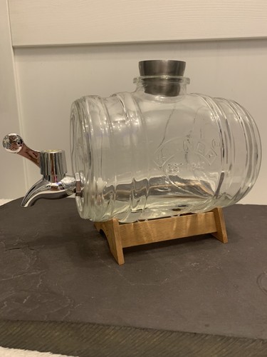 Kilner glass barrel spirit - barrel,