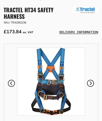 Tractel ht34 safety fall - safety,