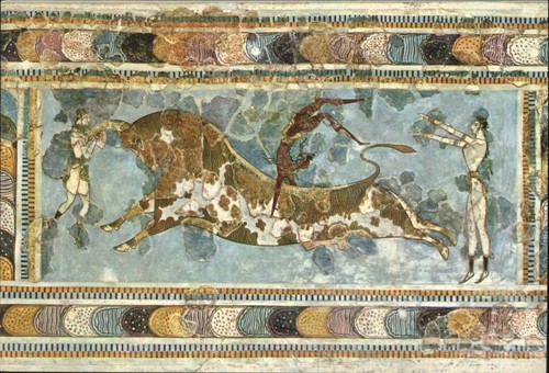 Vintage delta postcard minoan - delta,