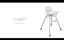 Cuggl Cafe High chair -White- Argos RRP £30