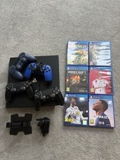 PS4 Pro 1TB with 4 Controllers