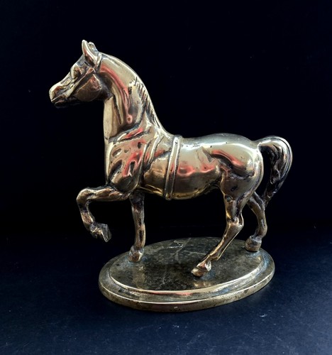 Vintage antique bronze horse - vintage,