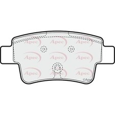 Brake Pads Set For Vauxhall