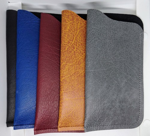 Soft slip case pouch faux - case,