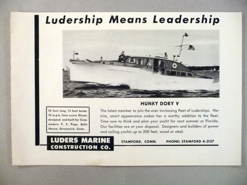 Hunky dory yacht boat print - dory,