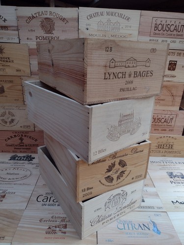 Wooden wine box - wooden, 12