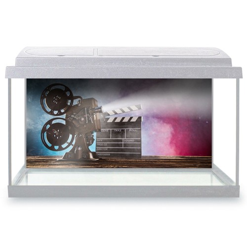 Fish tank background 90x45cm - fish,