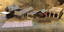 28mm Tombstone buildings set.prepainted kits..