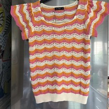 HAND KNIT FUNKY COLOURS VEST