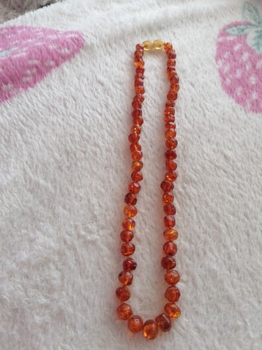 Vintage baltic amber bead - baltic,