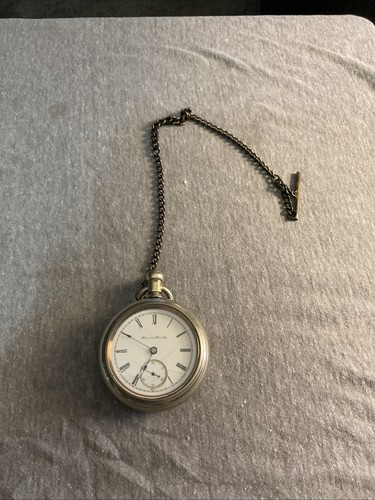 Antique hampden pocket watch - hampden,
