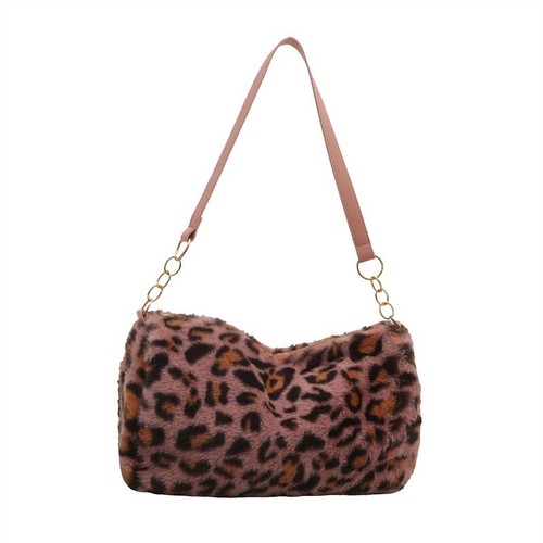 New leopard print shoulder bag - new,