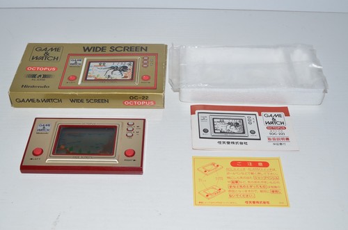 Nintendo game watch octopus - watch,